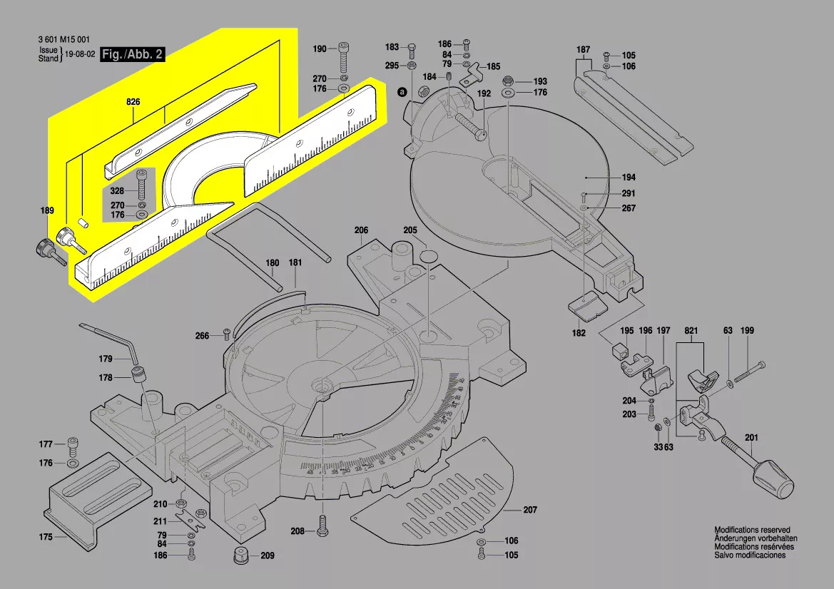 Butée réf. 1 619 PA9 308 Bosch